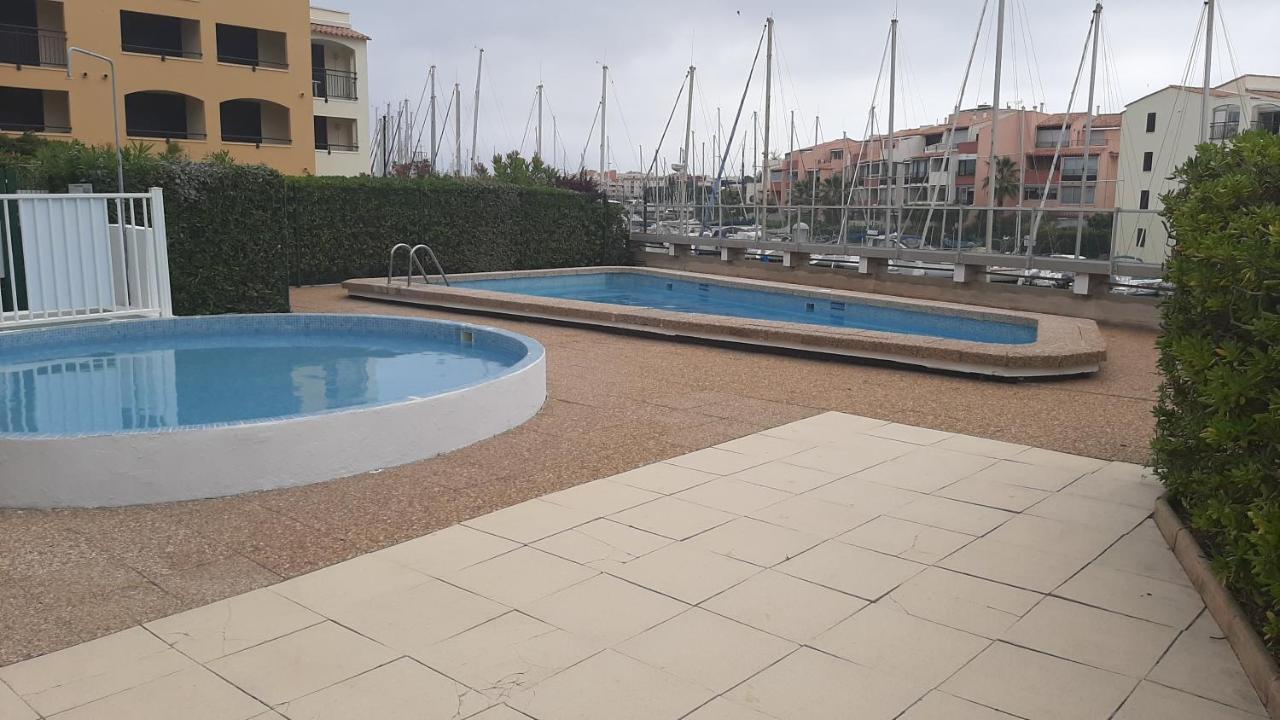 Ferienwohnung Cap D'Agde 300M Plage Du Mole,Vue Port,Parking,Lave Linge,Piscine Exterior foto