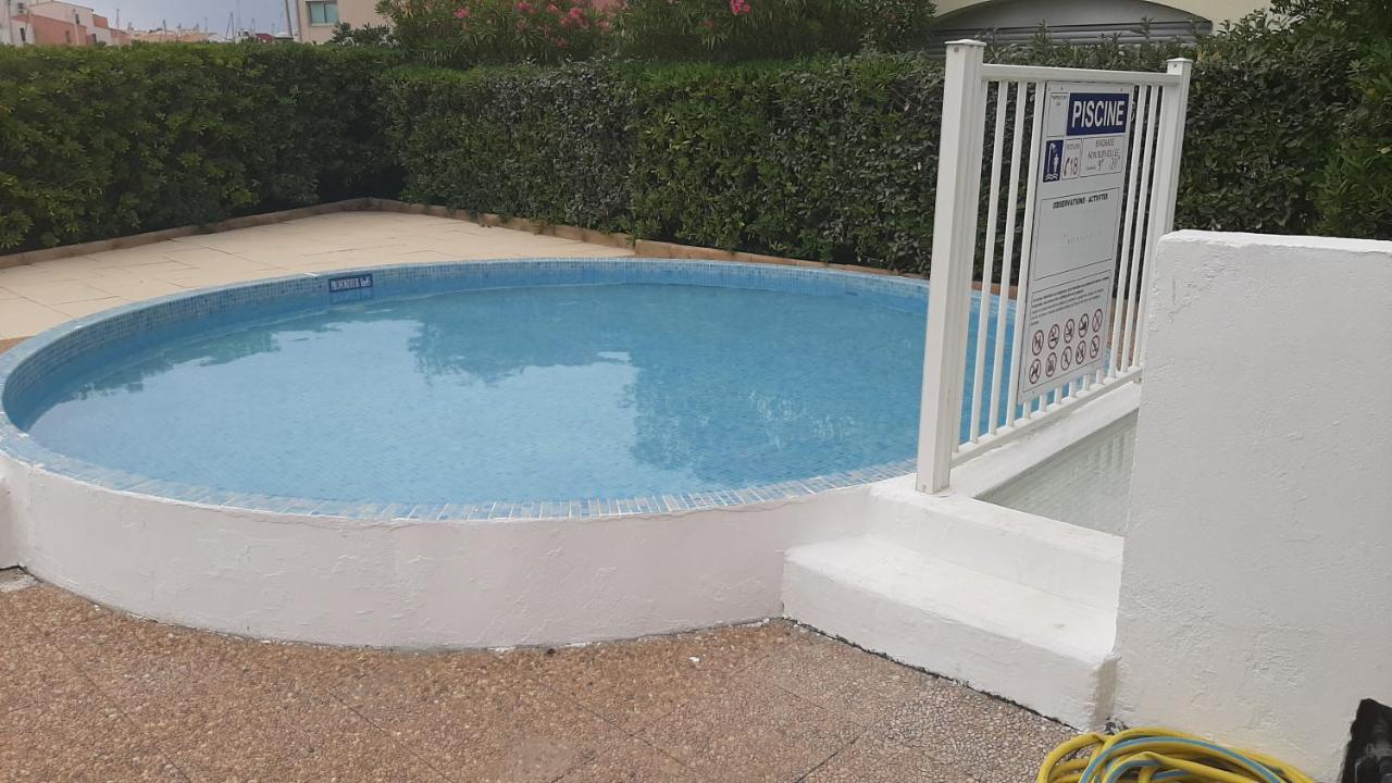 Ferienwohnung Cap D'Agde 300M Plage Du Mole,Vue Port,Parking,Lave Linge,Piscine Exterior foto